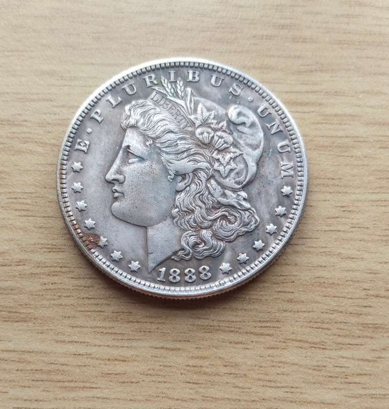 1888 S Morgan Dollar - America