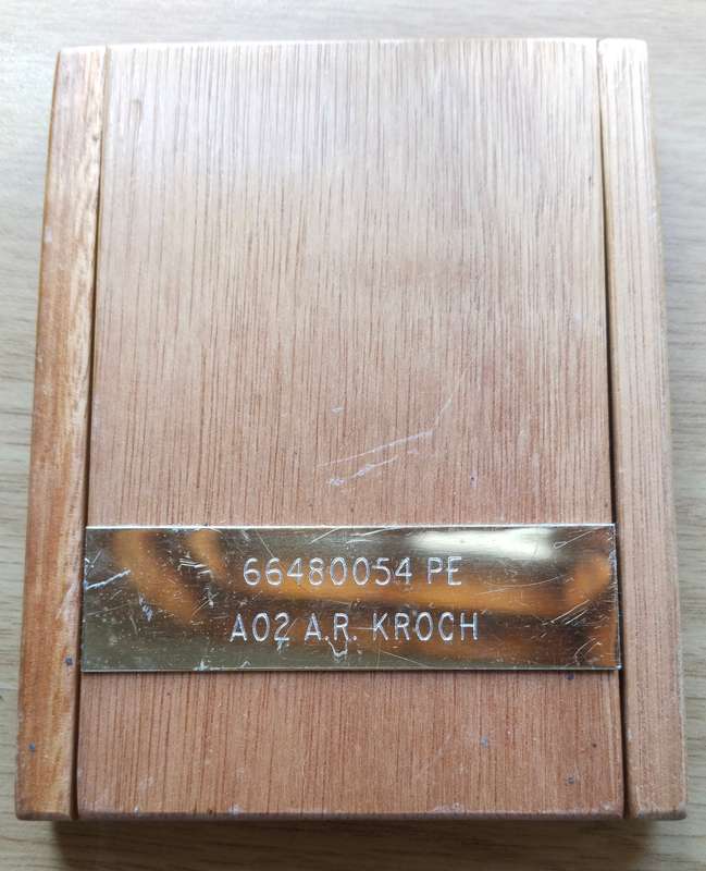 South Africa 75th anniversary commemorative medal awarded to 66480054 PE AO2 A. R. KROCH.