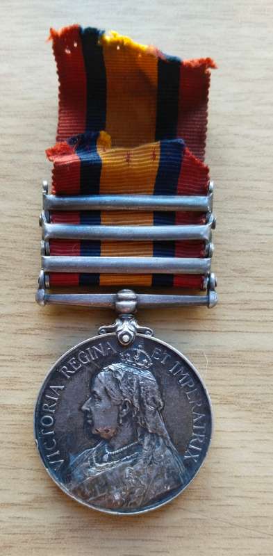 Boer War Mafeking Medal Awarded to 1209 TPR: F. ASKELL . DRISCOLL'S SCOUTS.