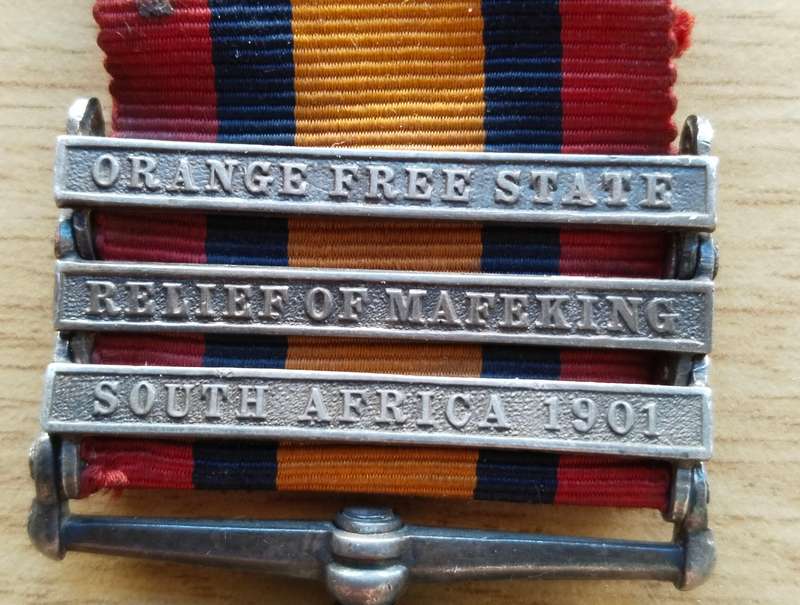 Boer War Mafeking Medal Awarded to 1209 TPR: F. ASKELL . DRISCOLL'S SCOUTS.