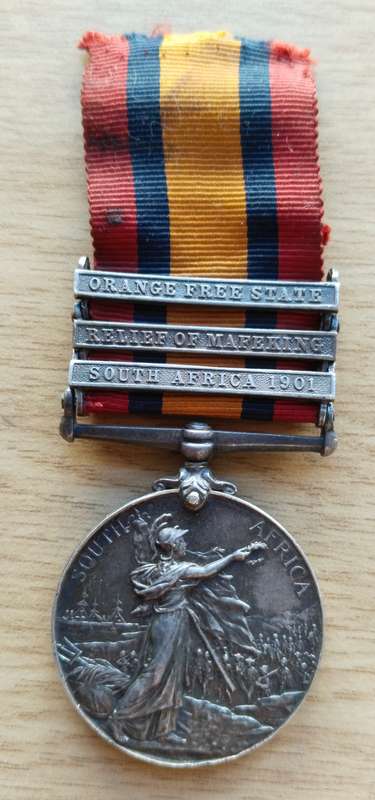 Boer War Mafeking Medal Awarded to 1209 TPR: F. ASKELL . DRISCOLL'S SCOUTS.