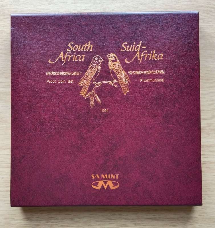 South Africa 1994 Proof Coin set.