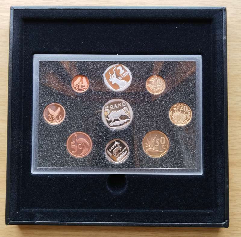 South Africa 1994 Proof Coin set.