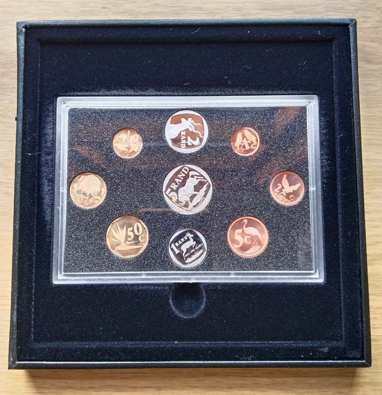 South Africa 1995 Proof Set.