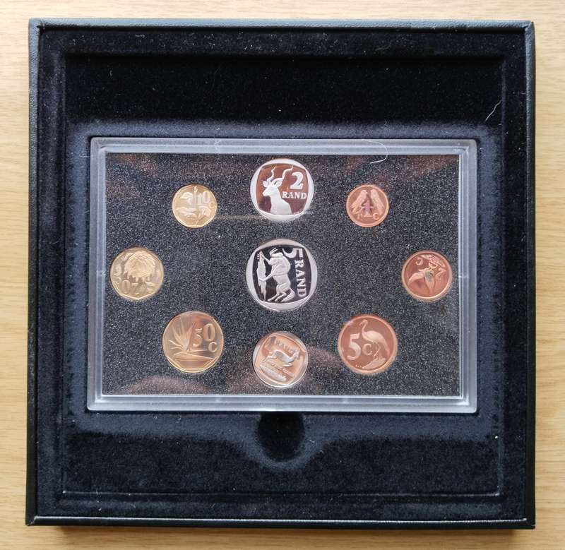 South Africa 1995 Proof Coin set.