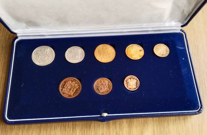 South Africa 1993 Proof Coin set.