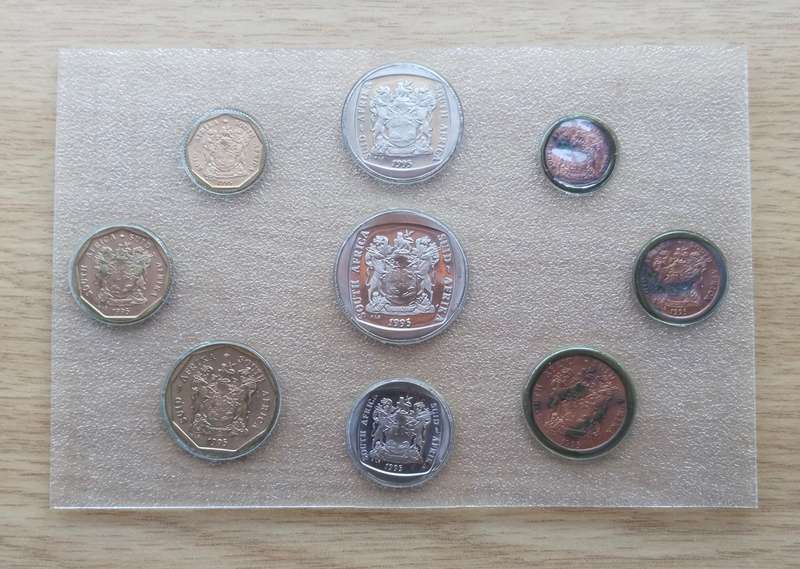 South Africa 1995 UNC Mint Pack.