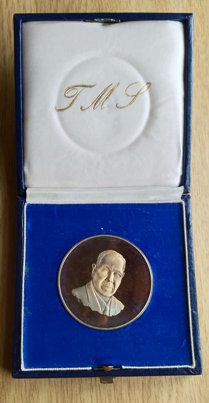 SABRA 1948-1973 Silver Commemorative Medal. 40.65 grams.