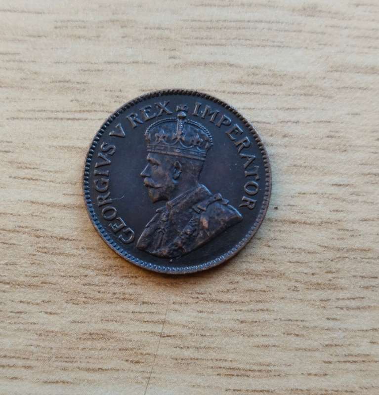 South Africa 1931 Z ( Zuid ) Quarter Penny.