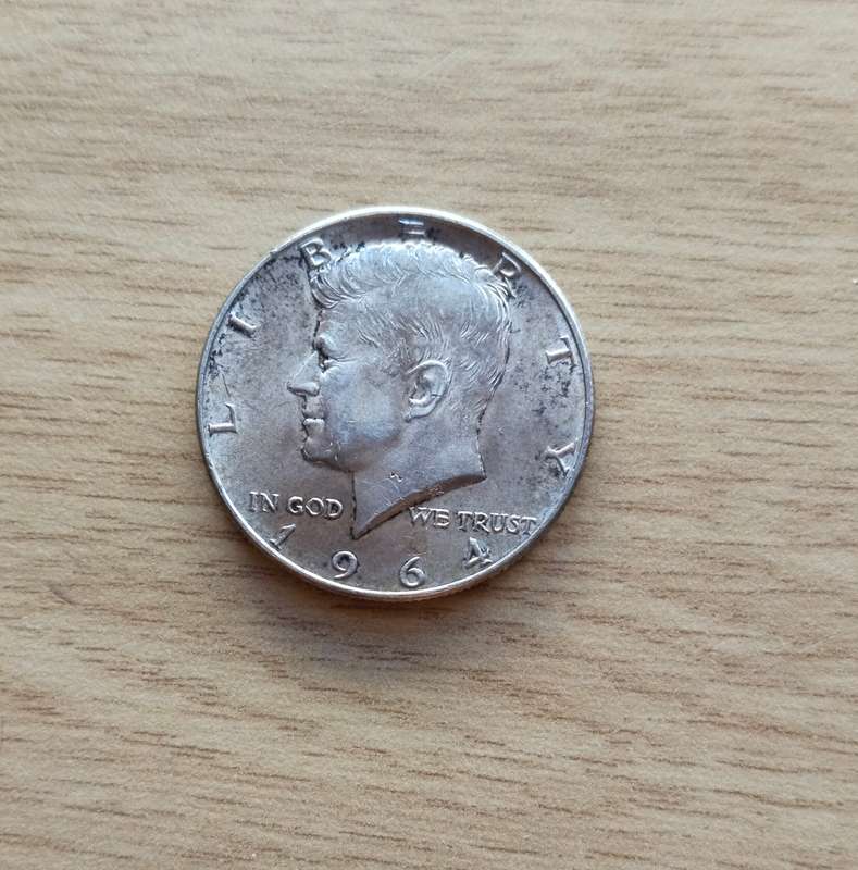America 1964 Silver Half Dollar.