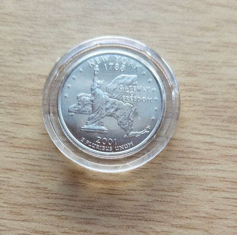 America Certified World Trade Centre Quarter Dollar.