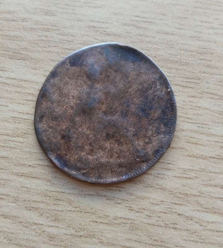 Error great Britain old penny. Very thin.