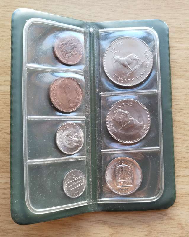 Rhodesia Uncirculated Coin set.