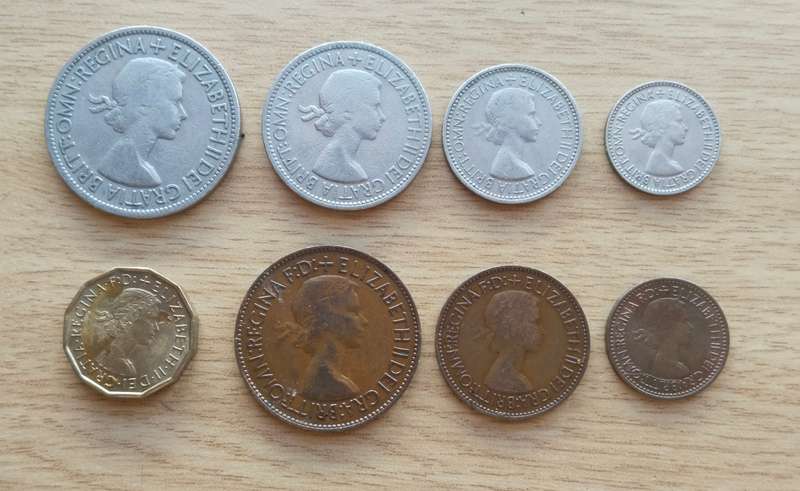 Great Britain Queen Elizabeth II Coin set.
