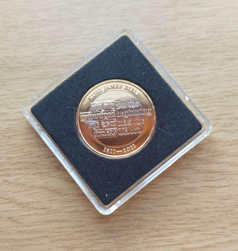 Great Britain 2011 King James Bible Commemorative UNC/PROOF Two Pounds.