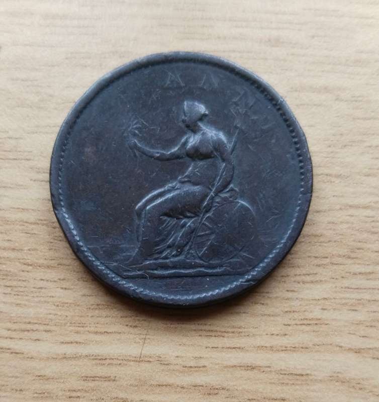 Great Britain 1807 King George 111 Half Penny.