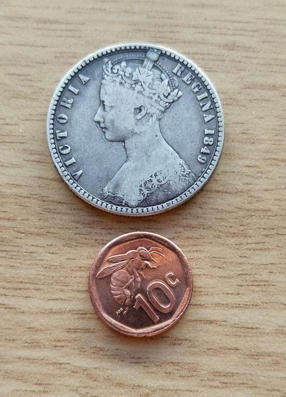 Great Britain Queen Victoria Silver Gothic Florin. Nice coin!!