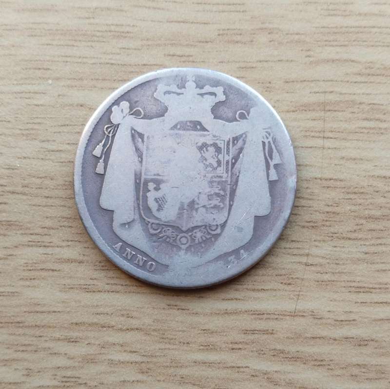 Great Britain 1834 Sterling silver King William 1111 Half Crown.