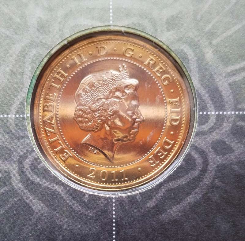Great Britain 2011 500th Anniversary of the launch of the Mary Rose Two Pounds.
