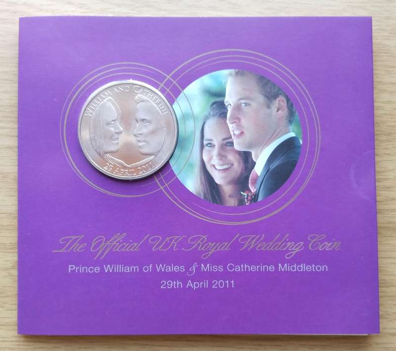 Great Britain 2011 Royal Wedding Five Pounds.