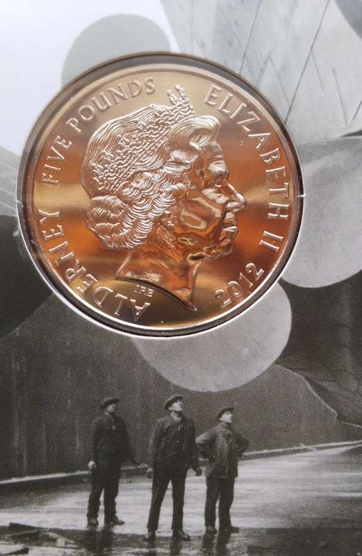 Great Britain 2012 Titanic Five Pounds. Great Coin.