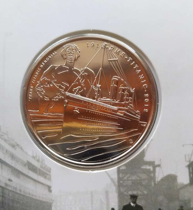 Great Britain 2012 Titanic Five Pounds. Great Coin.