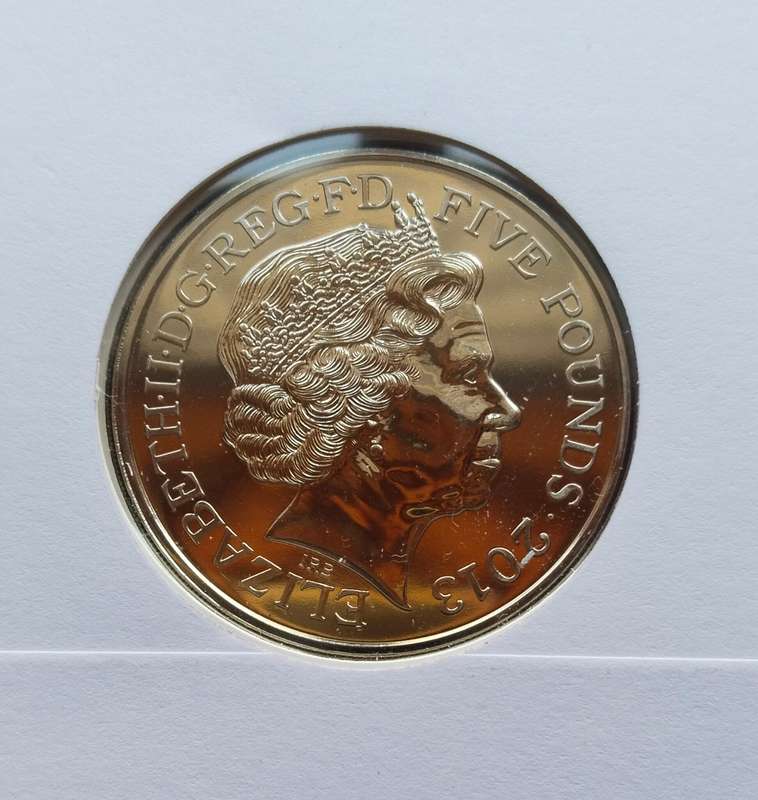 Great Britain 2013 A vow made good 60th Anniversary Crown.