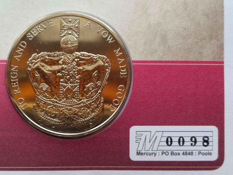 Great Britain 2013 A vow made good 60th Anniversary Crown.