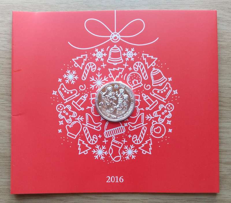 Great Britain 2016 Fine Silver Nativity 20 Pound coin. Queen Elizabeth II.