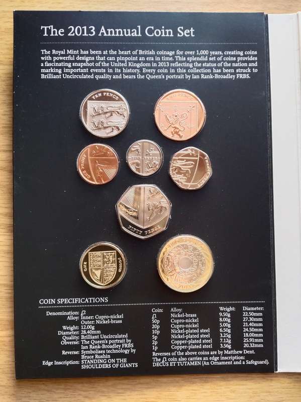 Great Britain 2013 Underground UNC PROOF Coin set. Great Collection!!