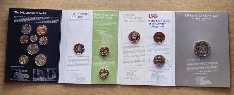 Great Britain 2013 Underground UNC PROOF Coin set. Great Collection!!