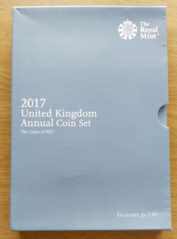 Great Britain 2017 UNC PROOF Coin set. Great Collection!!