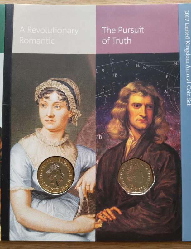 Great Britain 2017 UNC PROOF Coin set. Great Collection!!