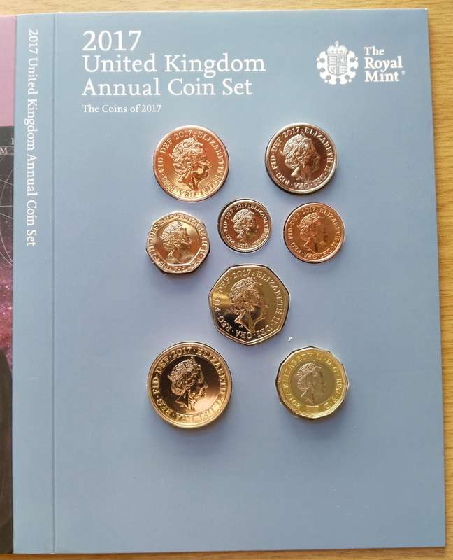 Great Britain 2017 UNC PROOF Coin set. Great Collection!!