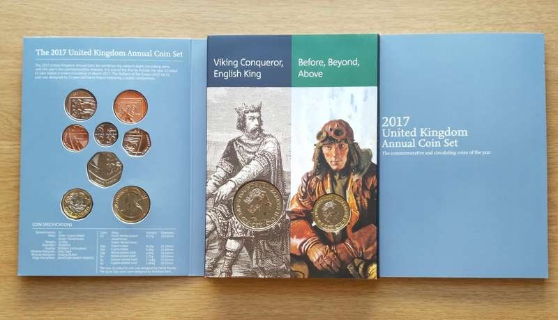 Great Britain 2017 UNC PROOF Coin set. Great Collection!!