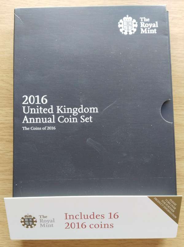 Great Britain 2016 UNC PROOF Coin set. Great Collection!!