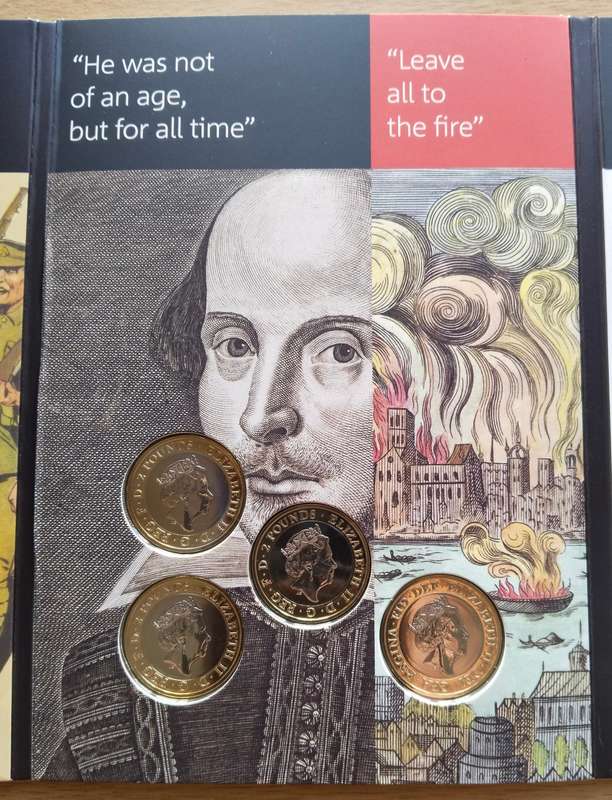 Great Britain 2016 UNC PROOF Coin set. Great Collection!!