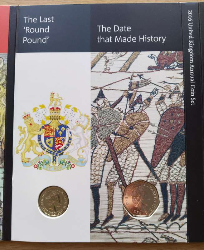 Great Britain 2016 UNC PROOF Coin set. Great Collection!!