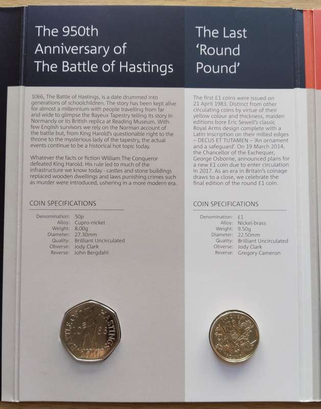 Great Britain 2016 UNC PROOF Coin set. Great Collection!!