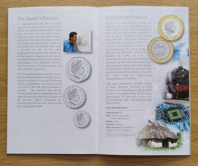 Great Britain 2012 UNC PROOF Coin set. Great collection!!!
