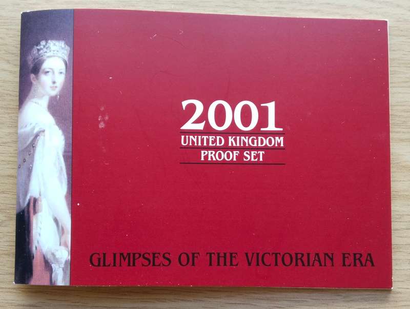 Great Britain 2001 Proof Coin set. Great collection!!