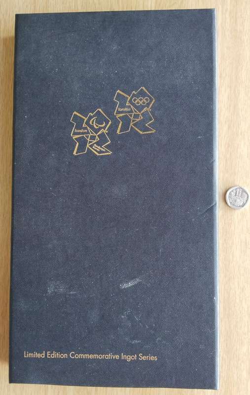 Great Britain 24 ct gold plated Olympic limited edition ingot set. This is beautiful!!!