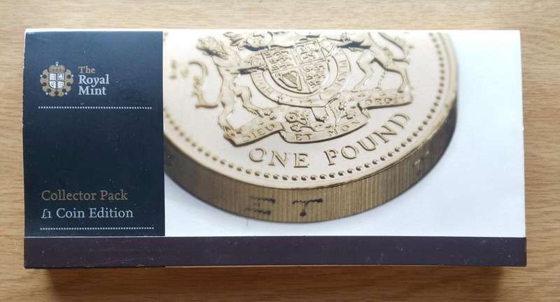 Great Britain 20 Different one pound coin collection set.