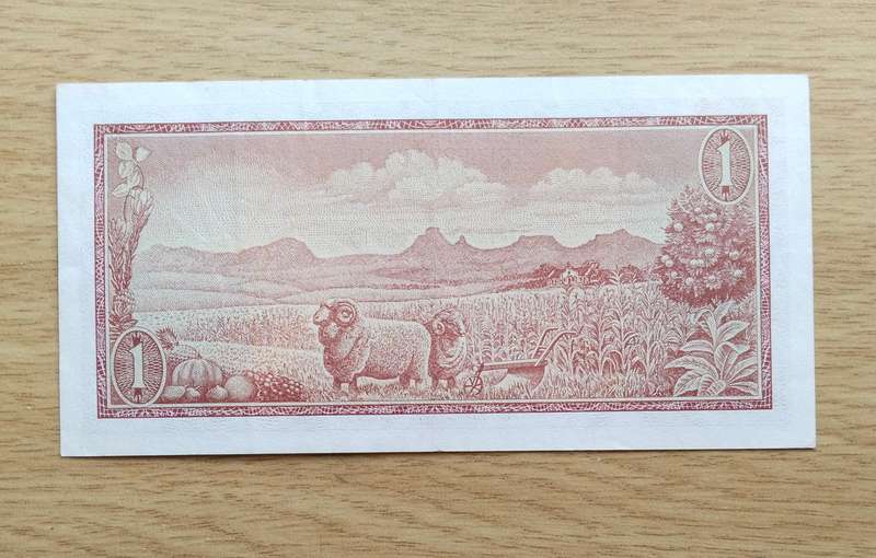 South Africa de Jongh Old R2 Bank Note. Good condition. (816)