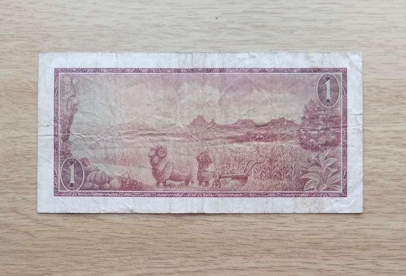 Replacement Z9 South Africa de Jongh Old R2 Bank Note. (536)