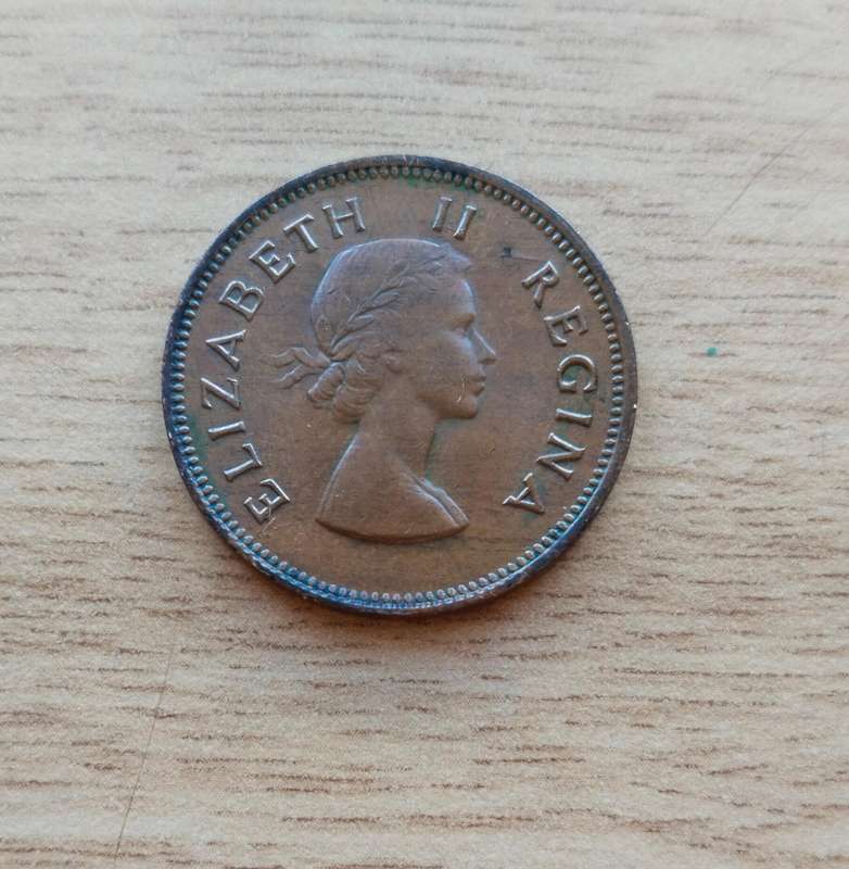 South Africa 1953 Half Penny.