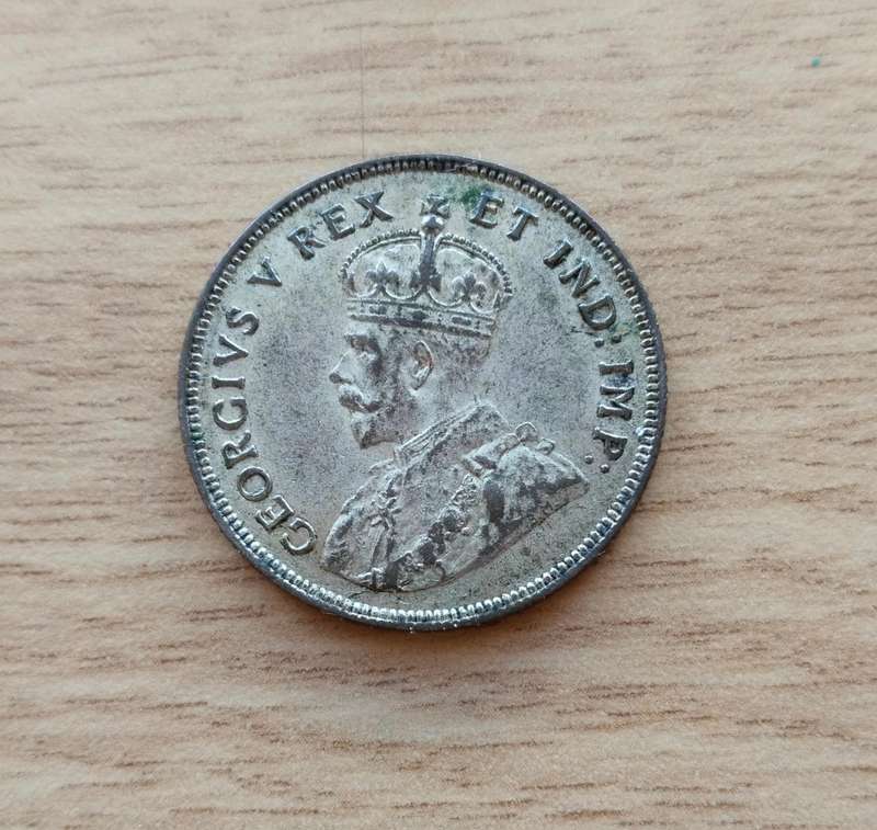 East Africa 1925 Silver 1 Shilling.