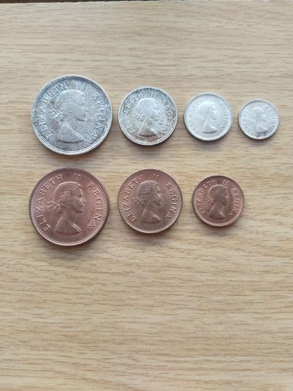 South Africa 1955 Partial Proof Set.