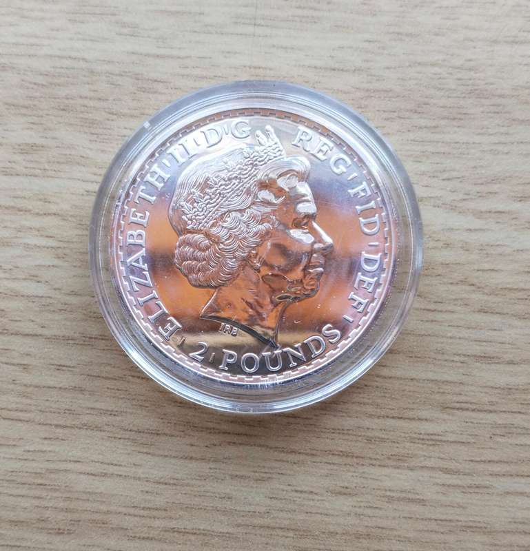 Great Britain 2013 One OZ Fine Silver Britannia