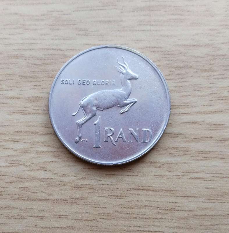 Error South Africa 1988 One Rand. Africa basically missing.